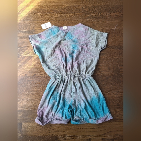 NWT Dreamr × Pink Victoria Secret Tie-Dye Romper Sz.L - Picture 3 of 9